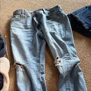 AG Adriano Goldschmied Blue Denim Jeans